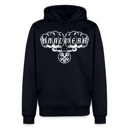 Männer Premium Hoodie "Schlosser" Navy Männer Premium Hoodie {{ color }}