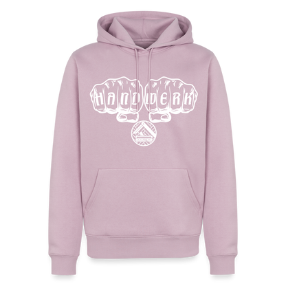 Männer Premium Hoodie "Parkettleger" Altrosa Männer Premium Hoodie {{ color }}