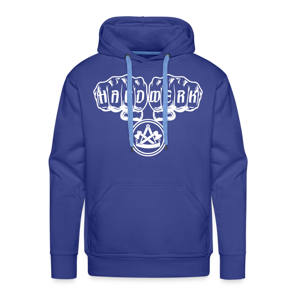 Männer Premium Hoodie "Zimmermann" Königsblau Männer Premium Hoodie {{ color }}