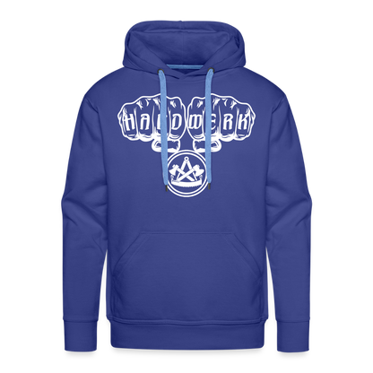 Männer Premium Hoodie "Zimmermann" Königsblau Männer Premium Hoodie {{ color }}