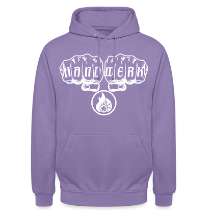 Unisex Hoodie "Klimatechniker" Lavendel Unisex Hoodie {{ color }}