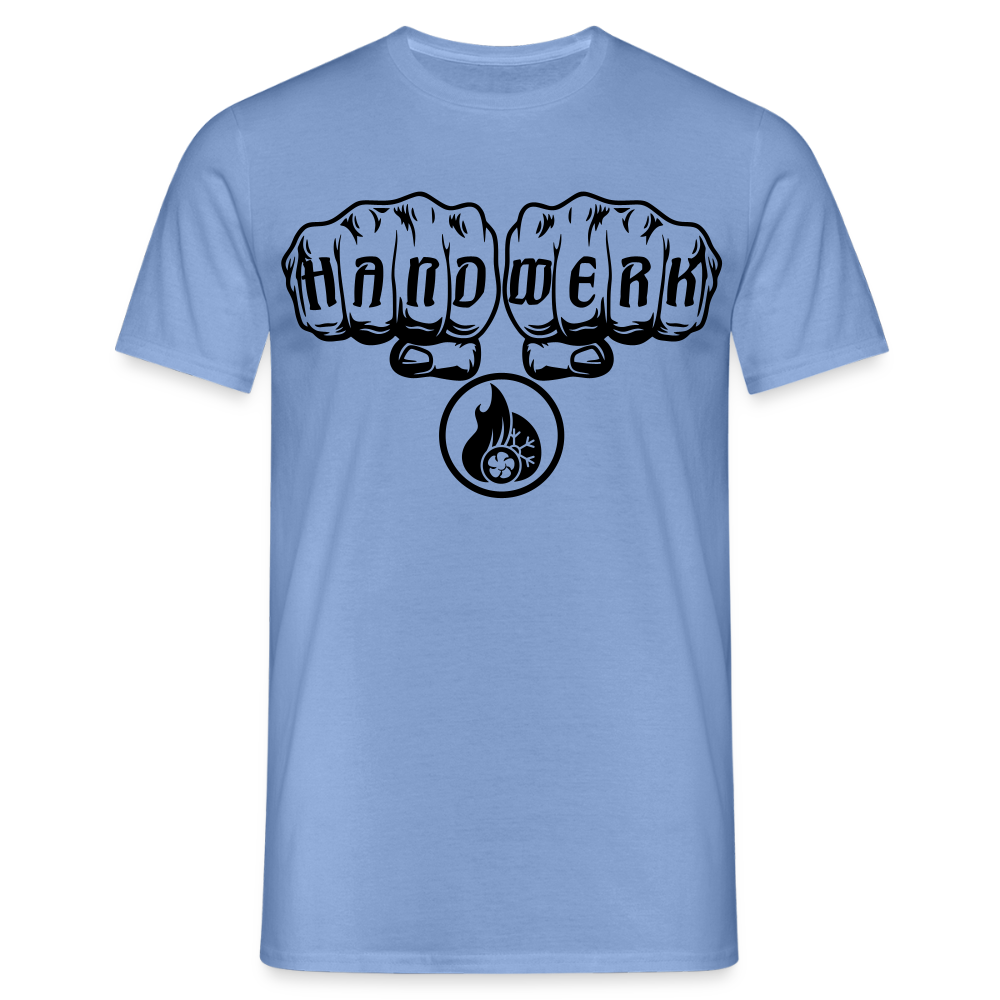 Unisex T-Shirt "Klimatechniker" carolina blue Männer T-Shirt {{ color }}