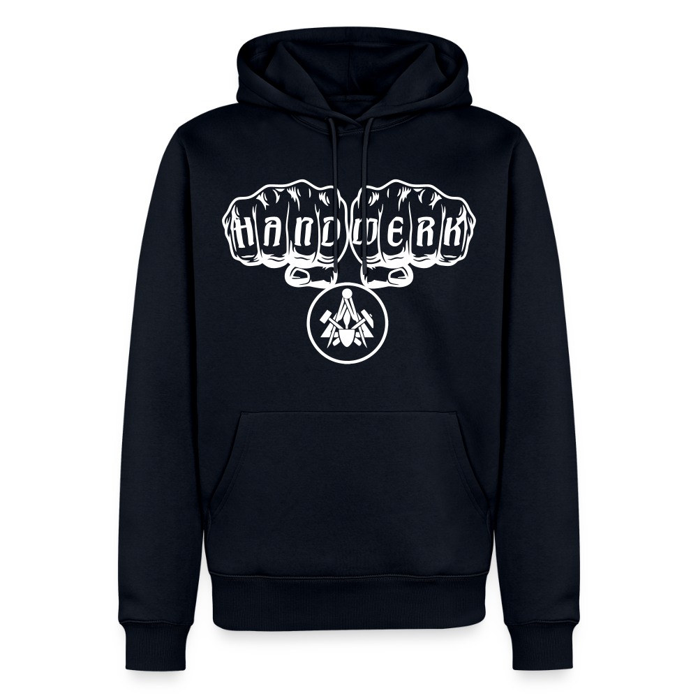 Männer Premium Hoodie "Maurer" Navy Männer Premium Hoodie {{ color }}