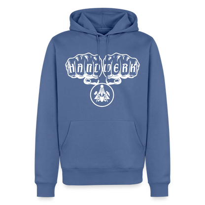 Männer Premium Hoodie "Maurer" Taubenblau Männer Premium Hoodie {{ color }}