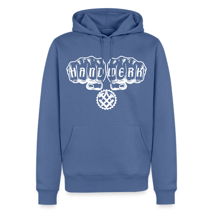 Männer Premium Hoodie "Mechaniker" Taubenblau Männer Premium Hoodie {{ color }}