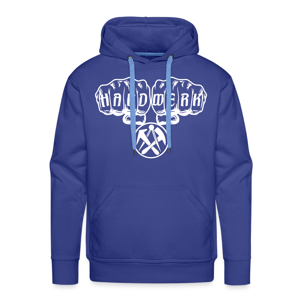 Männer Premium Hoodie "Dachdecker" Königsblau Männer Premium Hoodie {{ color }}