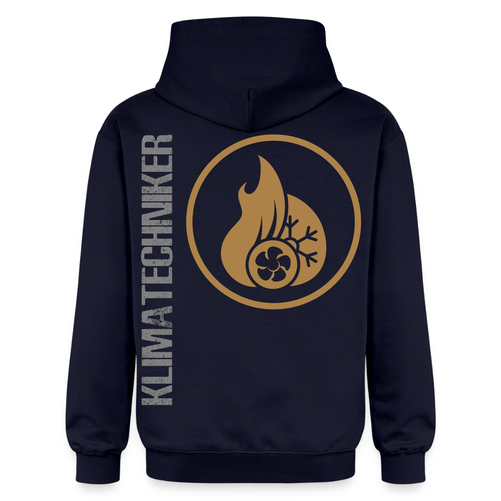 Gildan Unisex Softstyle® "Klimatechniker" Navy Gildan Unisex Softstyle® Midweight Hoodie {{ color }}