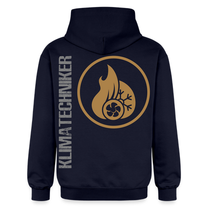 Gildan Unisex Softstyle® "Klimatechniker" Navy Gildan Unisex Softstyle® Midweight Hoodie {{ color }}