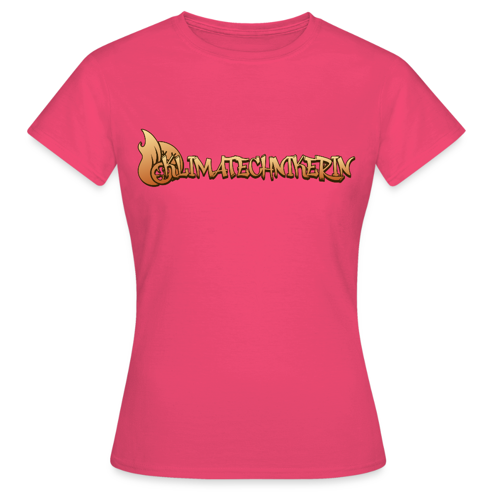 Frauen T-Shirt "Klimatechnikerin" Azalea Frauen T-Shirt {{ color }}