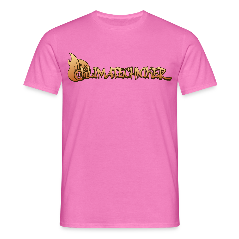 Unisex T-Shirt "Klimatechniker" Pink Männer T-Shirt {{ color }}