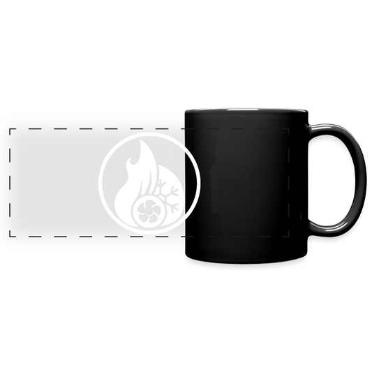 Panoramatasse schwarz "Klimatechniker" Schwarz One size Panoramatasse farbig {{ color }}