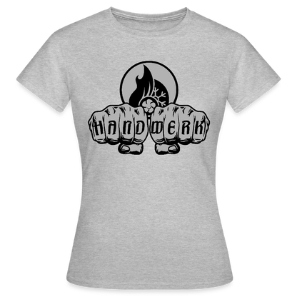 Frauen T-Shirt "Klimatechniker" Grau meliert Frauen T-Shirt {{ color }}