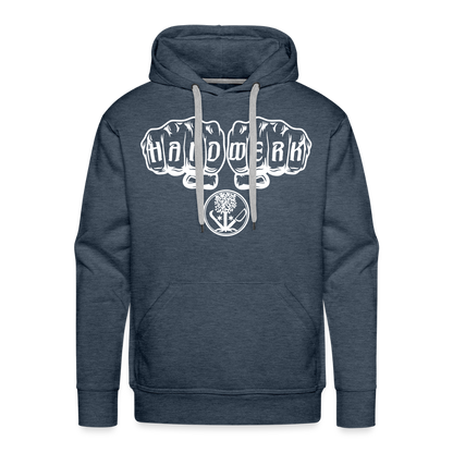 Männer Premium Hoodie "GaLaBauer" Jeansblau Männer Premium Hoodie {{ color }}