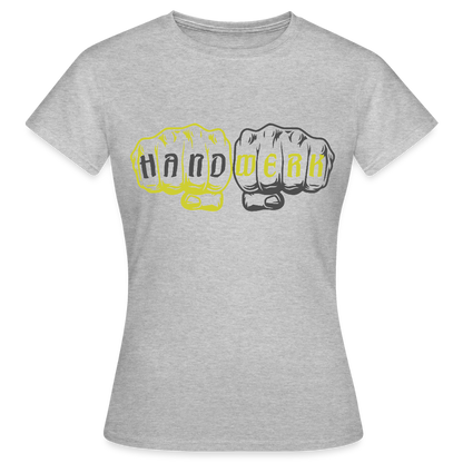 Frauen T-Shirt "Handwerk" Grau meliert Frauen T-Shirt {{ color }}