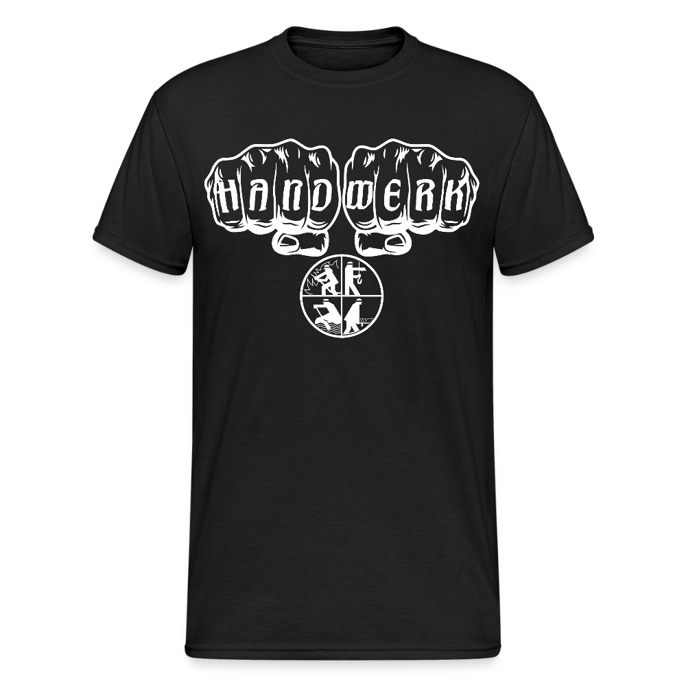 Unisex T-Shirt "Feuerwehr 3" Schwarz Männer Gildan Heavy T-Shirt {{ color }}