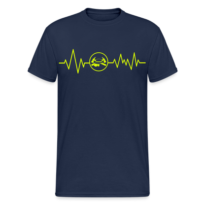 Unisex T-Shirt "Feuerwehr 5" Navy Männer Gildan Heavy T-Shirt {{ color }}