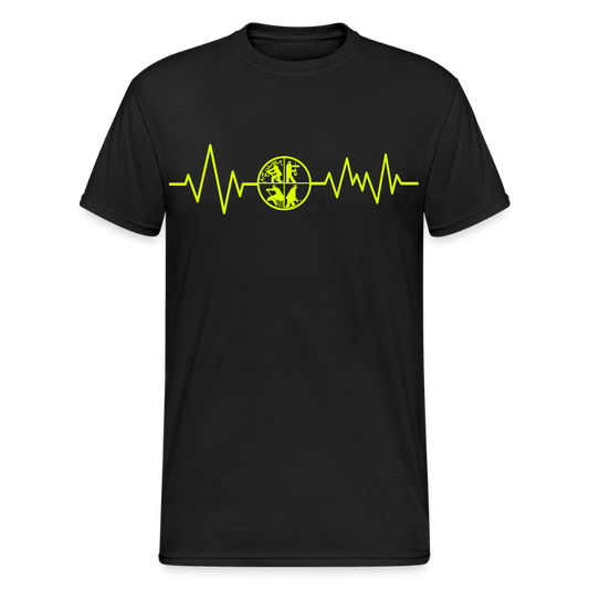 Unisex T-Shirt "Feuerwehr 3" Schwarz Männer Gildan Heavy T-Shirt {{ color }}