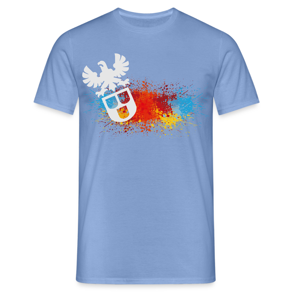 Unisex T-Shirt "Splash-Maler" carolina blue Männer T-Shirt {{ color }}