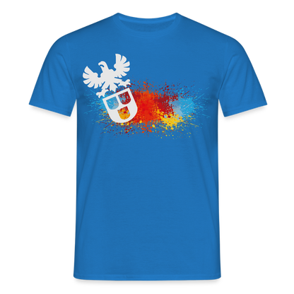 Unisex T-Shirt "Splash-Maler" Royalblau Männer T-Shirt {{ color }}