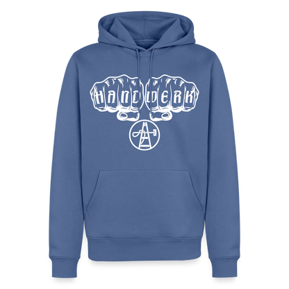 Männer Premium Hoodie "Gebäudereiniger" Taubenblau Männer Premium Hoodie {{ color }}