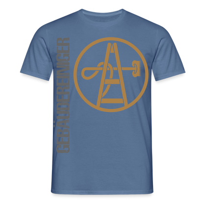 Unisex T-Shirt "Gebäudereiniger" Taubenblau Männer T-Shirt {{ color }}