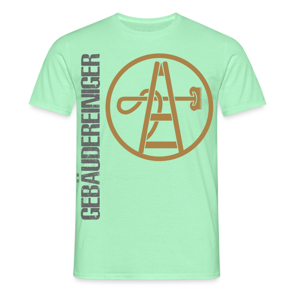 Unisex T-Shirt "Gebäudereiniger" Mintgrün Männer T-Shirt {{ color }}