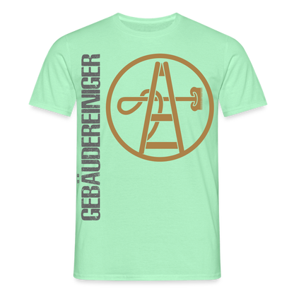 Unisex T-Shirt "Gebäudereiniger" Mintgrün Männer T-Shirt {{ color }}