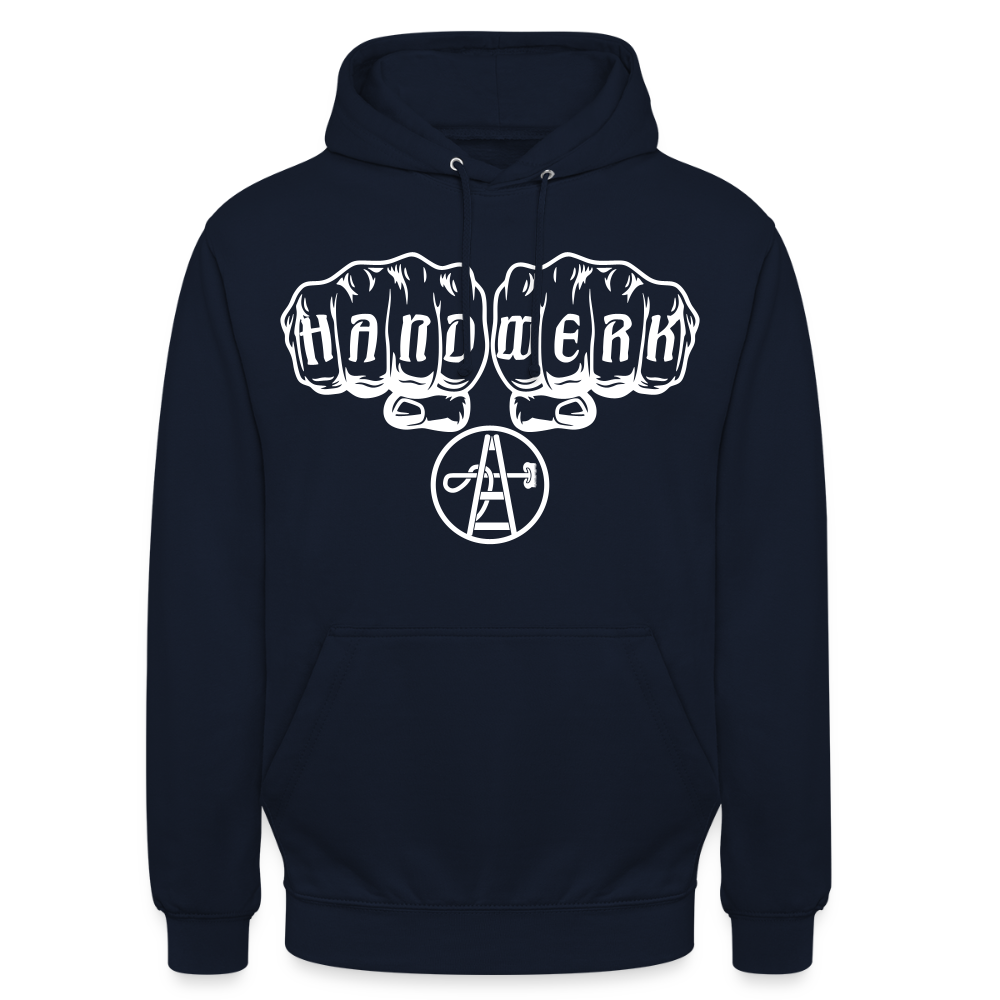 Unisex Hoodie "Gebäudereiniger" Navy Unisex Hoodie {{ color }}