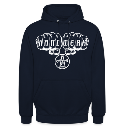 Unisex Hoodie "Gebäudereiniger" Navy Unisex Hoodie {{ color }}