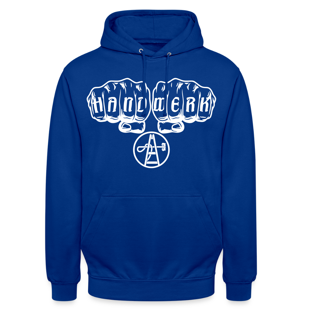 Unisex Hoodie "Gebäudereiniger" Royalblau Unisex Hoodie {{ color }}