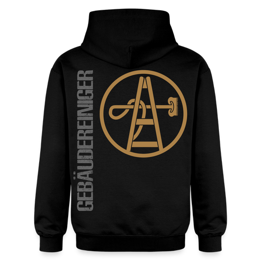 Gildan Unisex Softstyle® "Gebäudereiniger" Schwarz Gildan Unisex Softstyle® Midweight Hoodie {{ color }}