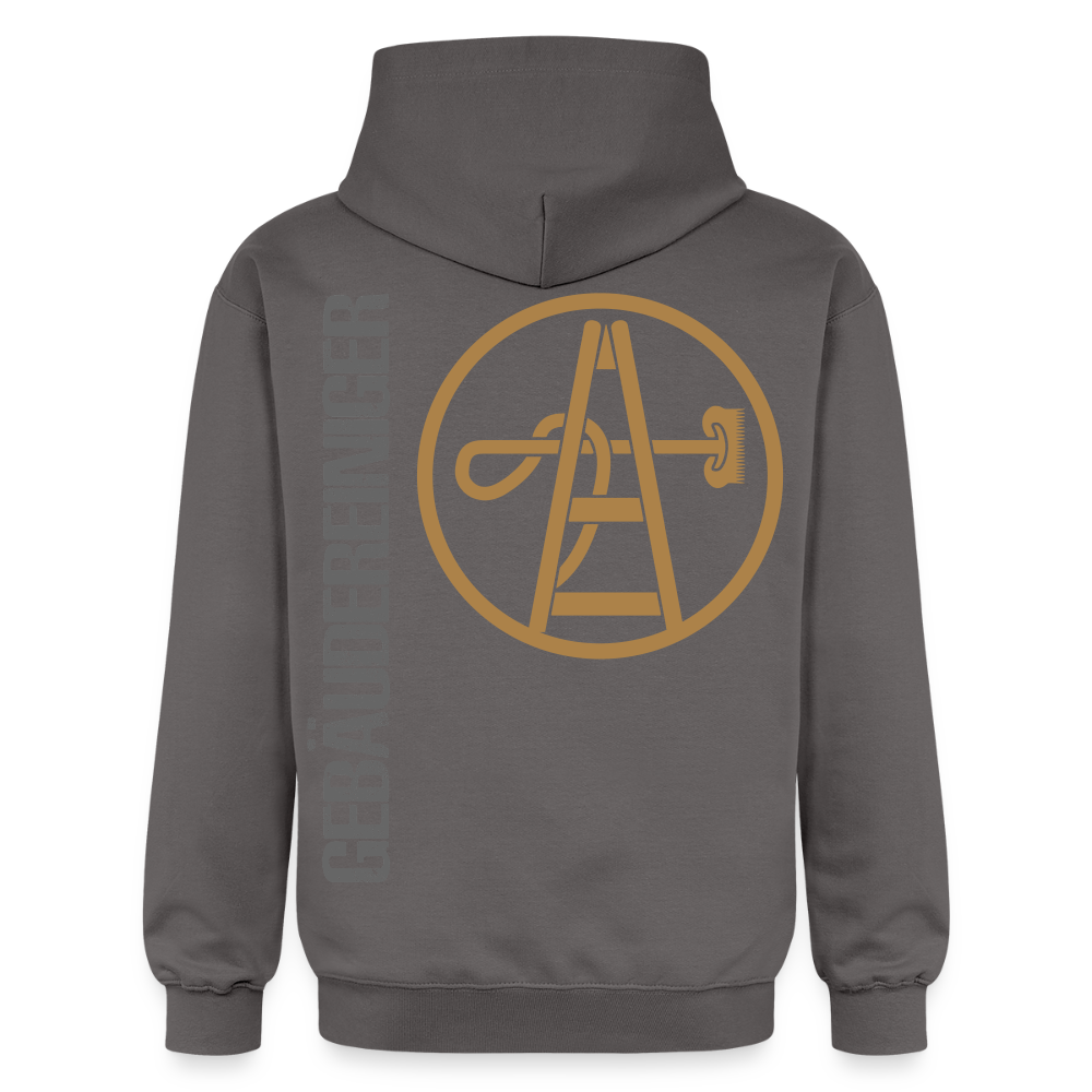 Gildan Unisex Softstyle® "Gebäudereiniger" Dunkelgrau Gildan Unisex Softstyle® Midweight Hoodie {{ color }}