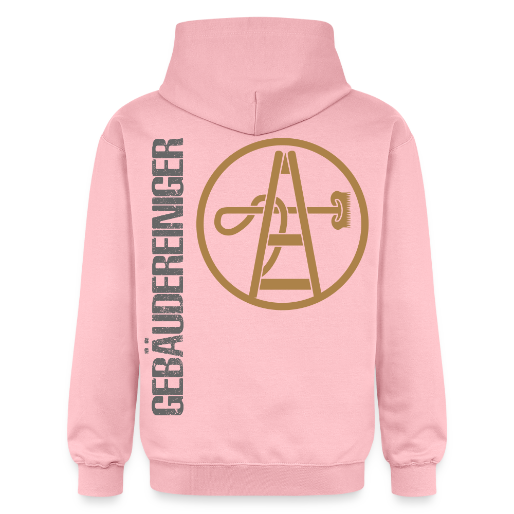 Gildan Unisex Softstyle® "Gebäudereiniger" Hellrosa Gildan Unisex Softstyle® Midweight Hoodie {{ color }}
