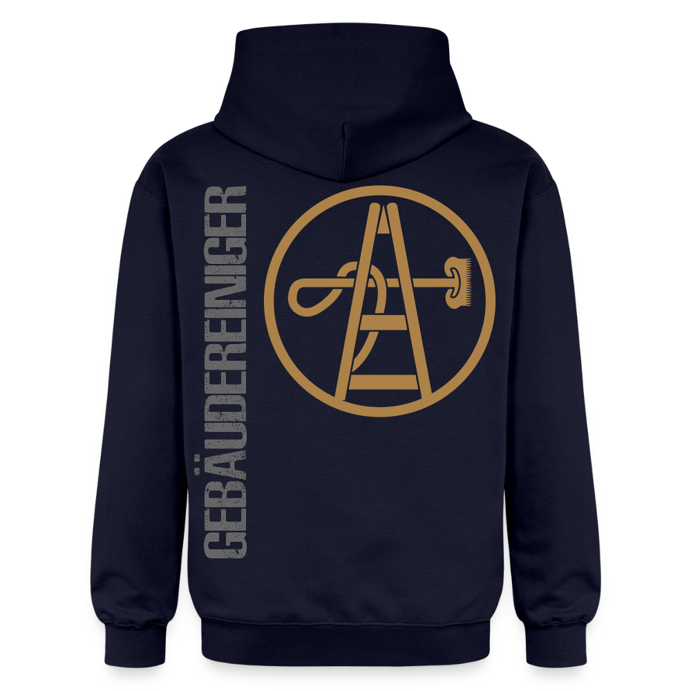 Gildan Unisex Softstyle® "Gebäudereiniger" Navy Gildan Unisex Softstyle® Midweight Hoodie {{ color }}