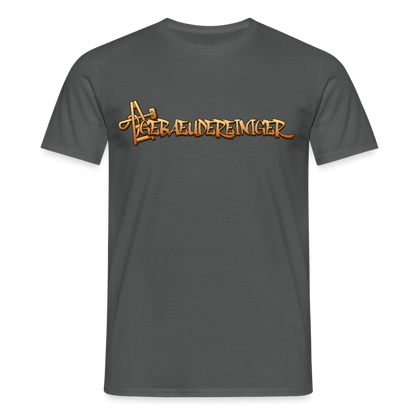 Unisex T-Shirt "Gebäudereiniger" Anthrazit Männer T-Shirt {{ color }}