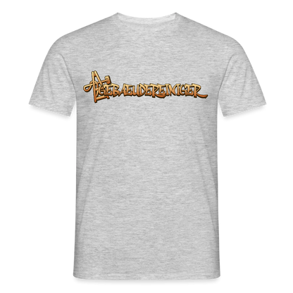 Unisex T-Shirt "Gebäudereiniger" Grau meliert Männer T-Shirt {{ color }}