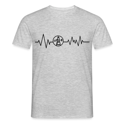 Unisex T-Shirt "Gebäudereiniger" Grau meliert Männer T-Shirt {{ color }}