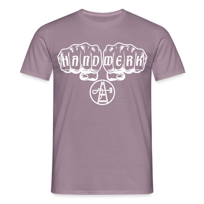 Unisex T-Shirt "Gebäudereiniger" Lilagrau Männer T-Shirt {{ color }}