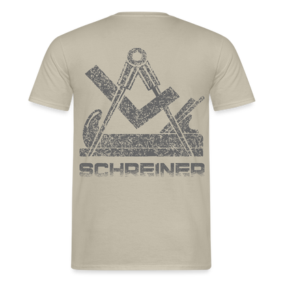 Unisex T-Shirt "Schreiner" Sandbeige Männer T-Shirt {{ color }}