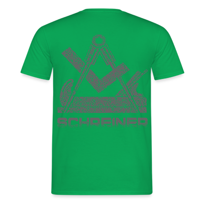 Unisex T-Shirt "Schreiner" Kelly Green Männer T-Shirt {{ color }}