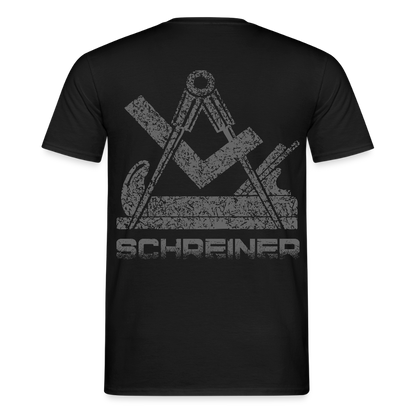 Unisex T-Shirt "Schreiner" Schwarz Männer T-Shirt {{ color }}