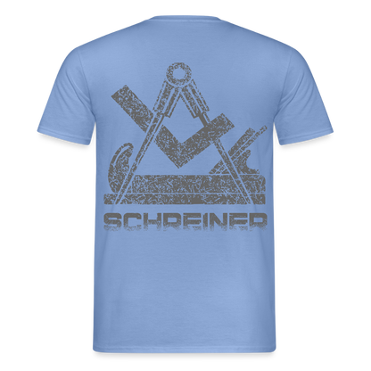 Unisex T-Shirt "Schreiner" carolina blue Männer T-Shirt {{ color }}