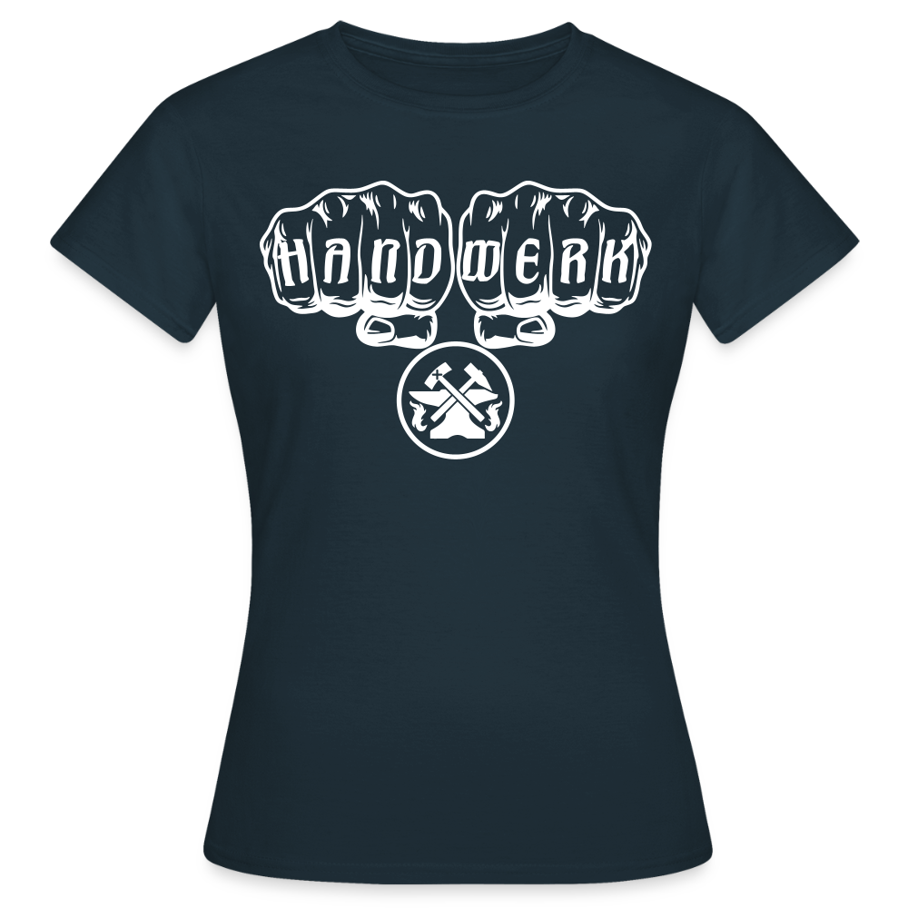 Frauen T-Shirt "Metallbauer" Navy Frauen T-Shirt {{ color }}
