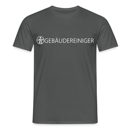 Unisex T-Shirt "Gebäudereiniger" Anthrazit Männer T-Shirt {{ color }}