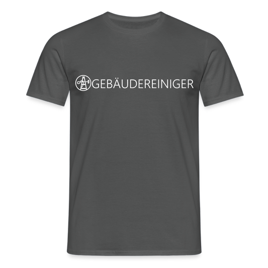 Unisex T-Shirt "Gebäudereiniger" Anthrazit Männer T-Shirt {{ color }}
