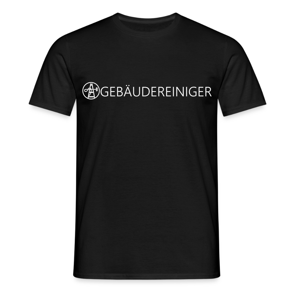 Unisex T-Shirt "Gebäudereiniger" Schwarz Männer T-Shirt {{ color }}