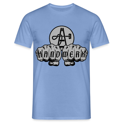 Unisex T-Shirt "Gebäudereiniger" carolina blue Männer T-Shirt {{ color }}