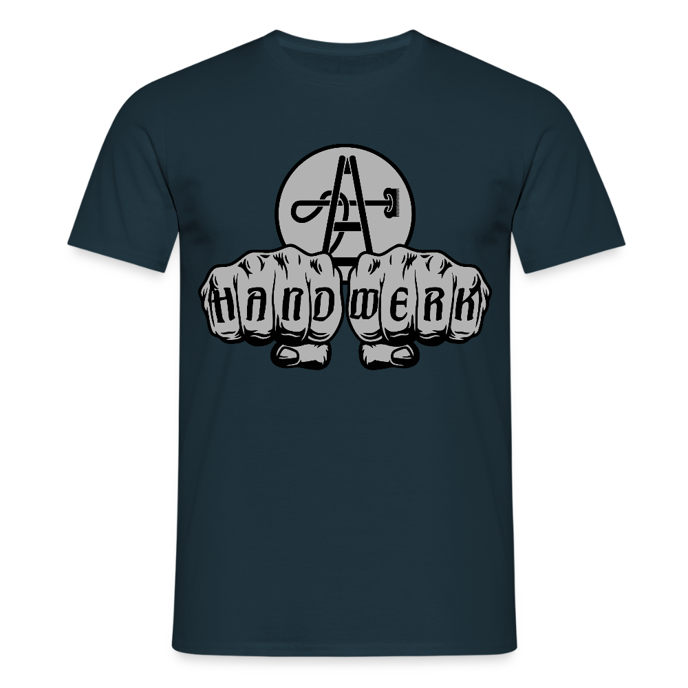 Unisex T-Shirt "Gebäudereiniger" Navy Männer T-Shirt {{ color }}