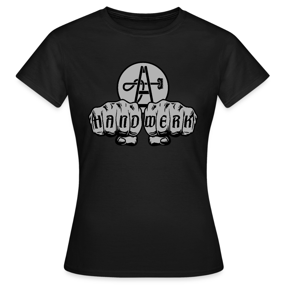 Frauen T-Shirt "Gebäudereiniger" Schwarz Frauen T-Shirt {{ color }}