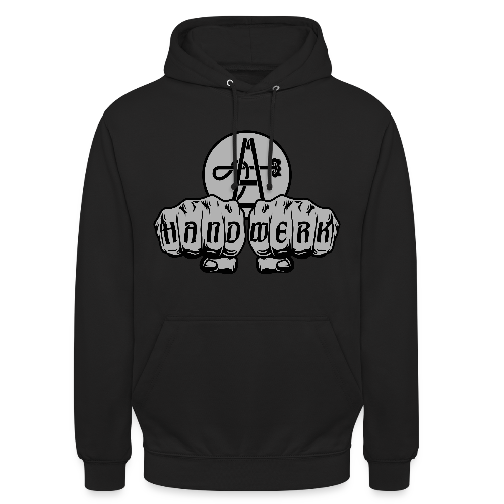 Unisex Hoodie "Gebäudereiniger" Schwarz Unisex Hoodie {{ color }}